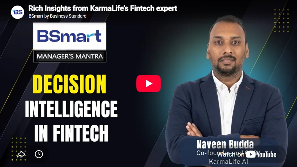 Business Standard BSmart Manager's Mantra interview: Decision Intelligence in Fintech